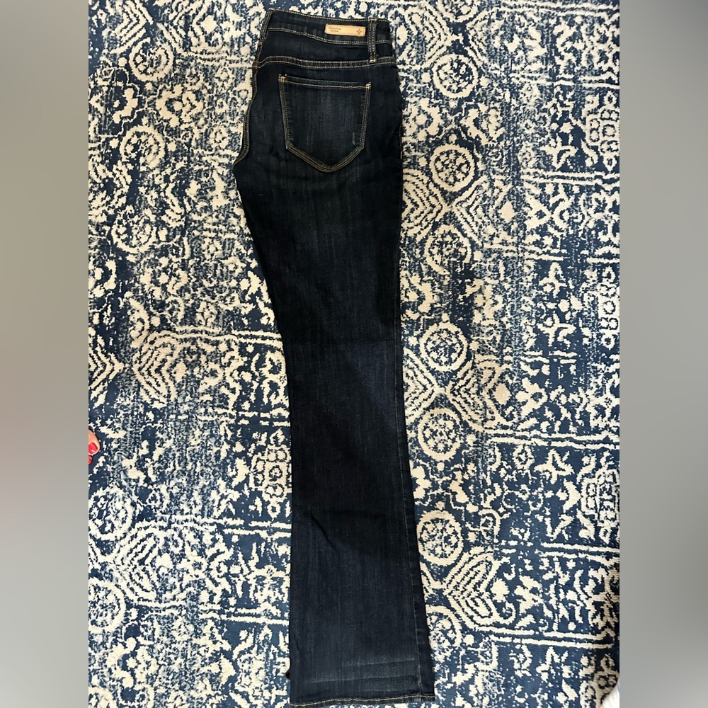Vera Wang Simply Vera Dark Indigo Jeans